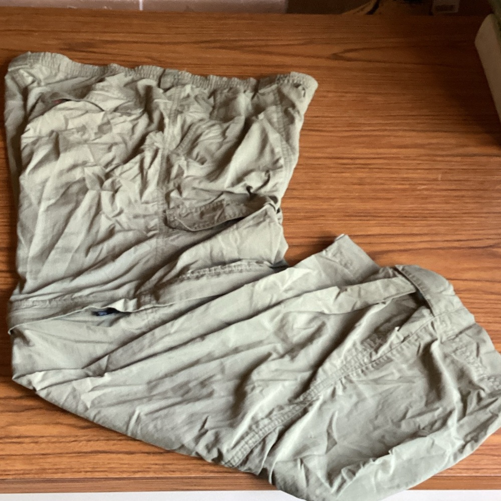 White Sierra Kids Olive Green Casual Pants